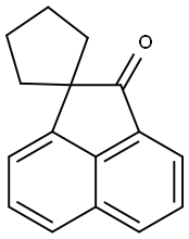 Spiro[acenaphthylene-1(2H),1'-cyclopentan]-2-one 구조식 이미지