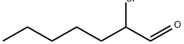 Heptanal, 2-chloro- 구조식 이미지