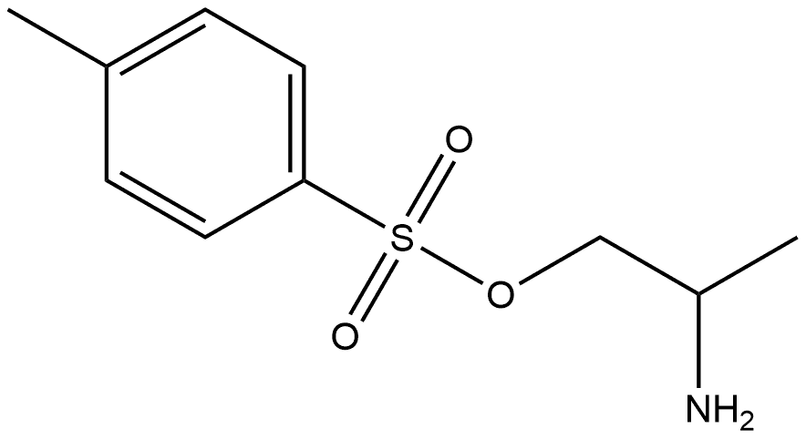 (2S)-2-Aminopropyl 4-methylbenzene-1-sulfonate Structure