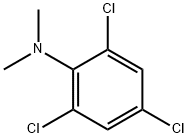 Benzenamine, 2,4,6-trichloro-N,N-dimethyl- Structure
