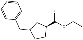 ethyl (S)-1-benzylpyrrolidine-3-carboxylate Structure