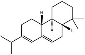 (-)-Abietadiene Structure