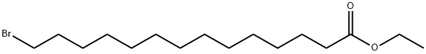 Tetradecanoic acid, 14-bromo-, ethyl ester Structure