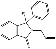 2-Allyl-3-hydroxy-3-phenylisoindolin-1-one 구조식 이미지