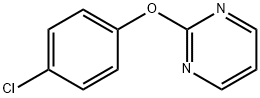 Pyrimidine, 2-(4-chlorophenoxy)- 구조식 이미지