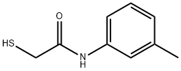 Acetamide, 2-mercapto-N-(3-methylphenyl)- Structure