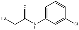 Acetamide, N-(3-chlorophenyl)-2-mercapto- Structure