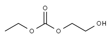 Carbonic acid, ethyl 2-hydroxyethyl ester Structure