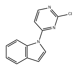 1H-Indole, 1-(2-chloro-4-pyrimidinyl)- Structure