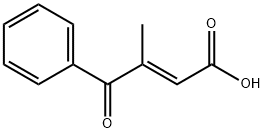 2-Butenoic acid, 3-methyl-4-oxo-4-phenyl-, (2E)- Structure