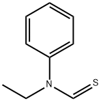 Methanethioamide, N-ethyl-N-phenyl- Structure