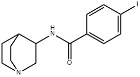 Benzamide, N-1-azabicyclo[2.2.2]oct-3-yl-4-iodo- 구조식 이미지