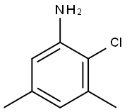 Benzenamine, 2-chloro-3,5-dimethyl- Structure