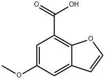 5-methoxy-1-benzofuran-7-carboxylic acid Structure