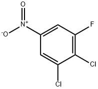Benzene, 1,2-dichloro-3-fluoro-5-nitro- Structure