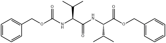 L-Valine, N-[N-[(phenylmethoxy)carbonyl]-L-valyl]-, phenylmethyl ester (9CI) 구조식 이미지