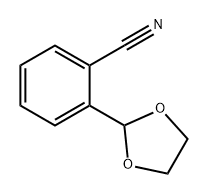 Benzonitrile, 2-(1,3-dioxolan-2-yl)- 구조식 이미지