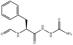 N-formylphenylalanine semicarbazide Structure