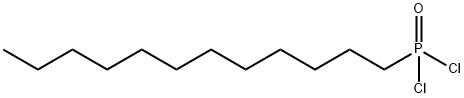 Phosphonic dichloride, P-dodecyl- Structure