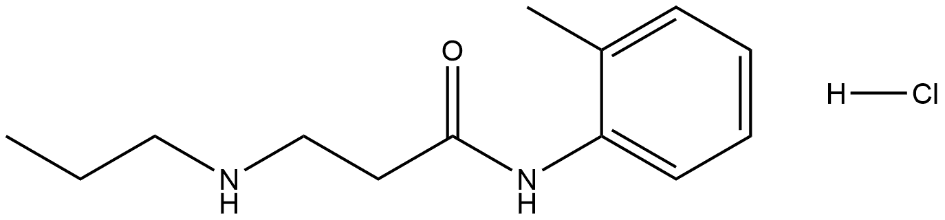 Prilocaine Impurity 8 HCl Structure