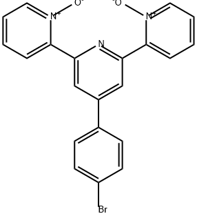 2,2':6',2''-Terpyridine, 4'-(4-bromophenyl)-, 1,1''-dioxide Structure