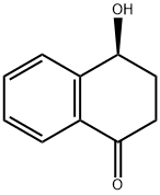 1(2H)-Naphthalenone, 3,4-dihydro-4-hydroxy-, (4S)- 구조식 이미지