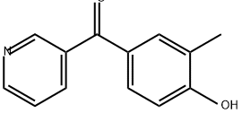 Methanone, (4-hydroxy-3-methylphenyl)-3-pyridinyl- 구조식 이미지