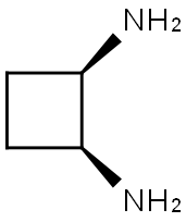 1,2-Cyclobutanediamine, (1R,2S)-rel- Structure