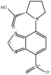 Proline, 1-(7-nitro-2,1,3-benzoxadiazol-4-yl)- Structure