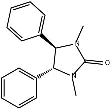 2-Imidazolidinone, 1,3-dimethyl-4,5-diphenyl-, (4R,5R)- 구조식 이미지