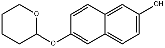 2-Naphthalenol, 6-[(tetrahydro-2H-pyran-2-yl)oxy]- Structure