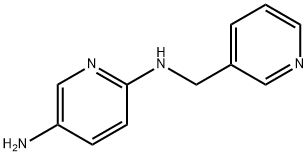 2-N-(pyridin-3-ylmethyl)pyridine-2,5-diamine Structure