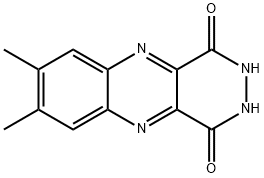 2,3-dihydro-7,8-dimethyl-Pyridazino[4,5-b]quinoxaline-1,4-dione Structure