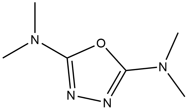 1,3,4-oxadiazole-2,5-diamine,N2,N2,N5,N5-TETRAMETHYL- Structure