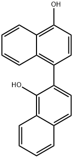 [1,2'-Binaphthalene]-1',4-diol Structure