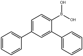 2,4-(Diphenyl)phenylboronic acid Structure