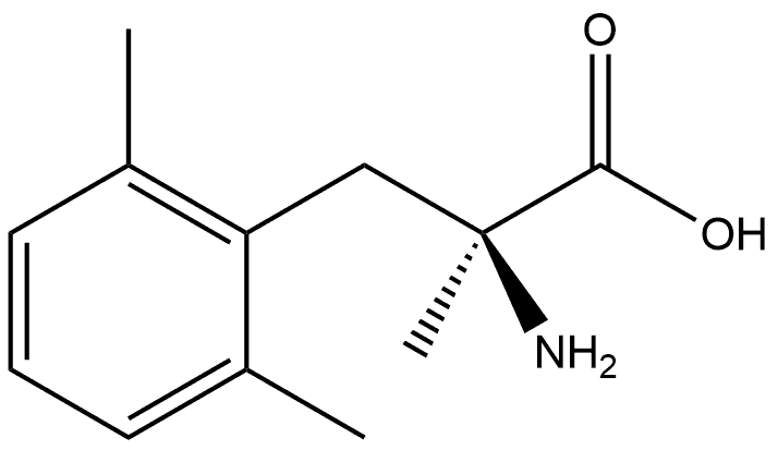 α,2,6-Trimethyl-L-phenylalanine Structure