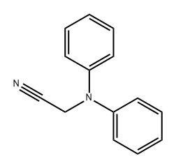 Acetonitrile, 2-(diphenylamino)- Structure