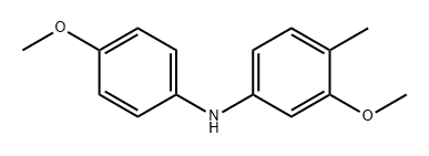 Benzenamine, 3-methoxy-N-(4-methoxyphenyl)-4-methyl- 구조식 이미지