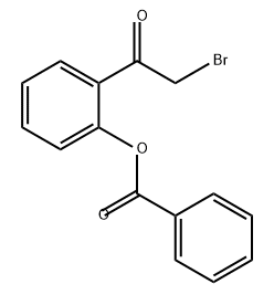 Ethanone, 1-[2-(benzoyloxy)phenyl]-2-bromo- Structure