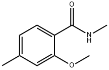 4-Fluoro-2-methoxy-N-methylbenzamide Structure