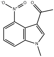 Ethanone, 1-(1-methyl-4-nitro-1H-indol-3-yl)- Structure