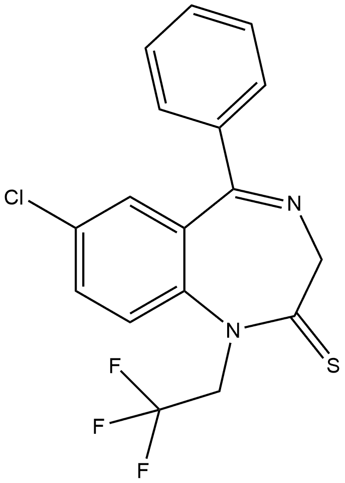 Quazepam Impurity 2 Structure