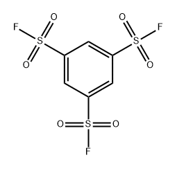 1,3,5-Benzenetrisulfonyl trifluoride 구조식 이미지