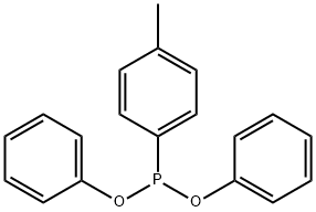 Phosphonous acid, P-(4-methylphenyl)-, diphenyl ester 구조식 이미지