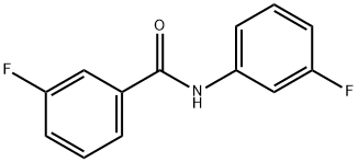 3-Fluoro-N-(3-fluorophenyl)benzamide Structure