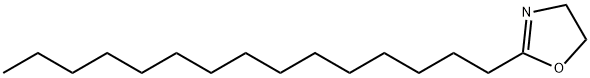 Oxazole, 4,5-dihydro-2-pentadecyl- Structure