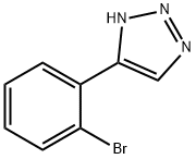 1H-1,2,3-Triazole, 5-(2-bromophenyl)- 구조식 이미지