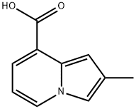 2-methyl-8-Indolizinecarboxylic acid Structure