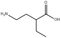 4-Amino-2-ethylbutanoic acid Structure